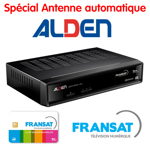 Dmodulateur pointeur HD SATMATIC ALDEN FRANSAT