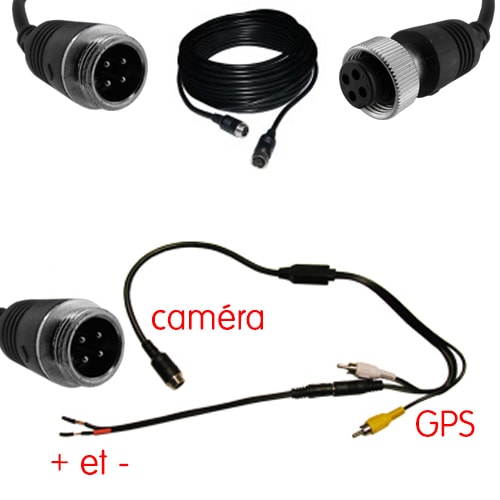 Camra de recul seule pour GPS connectiques RCA