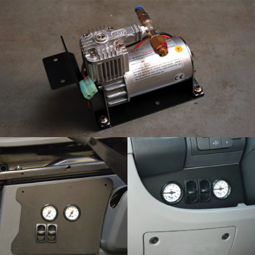 Renfort Suspensions VB-SemiAir avec compresseur Ducato  partir de 2007