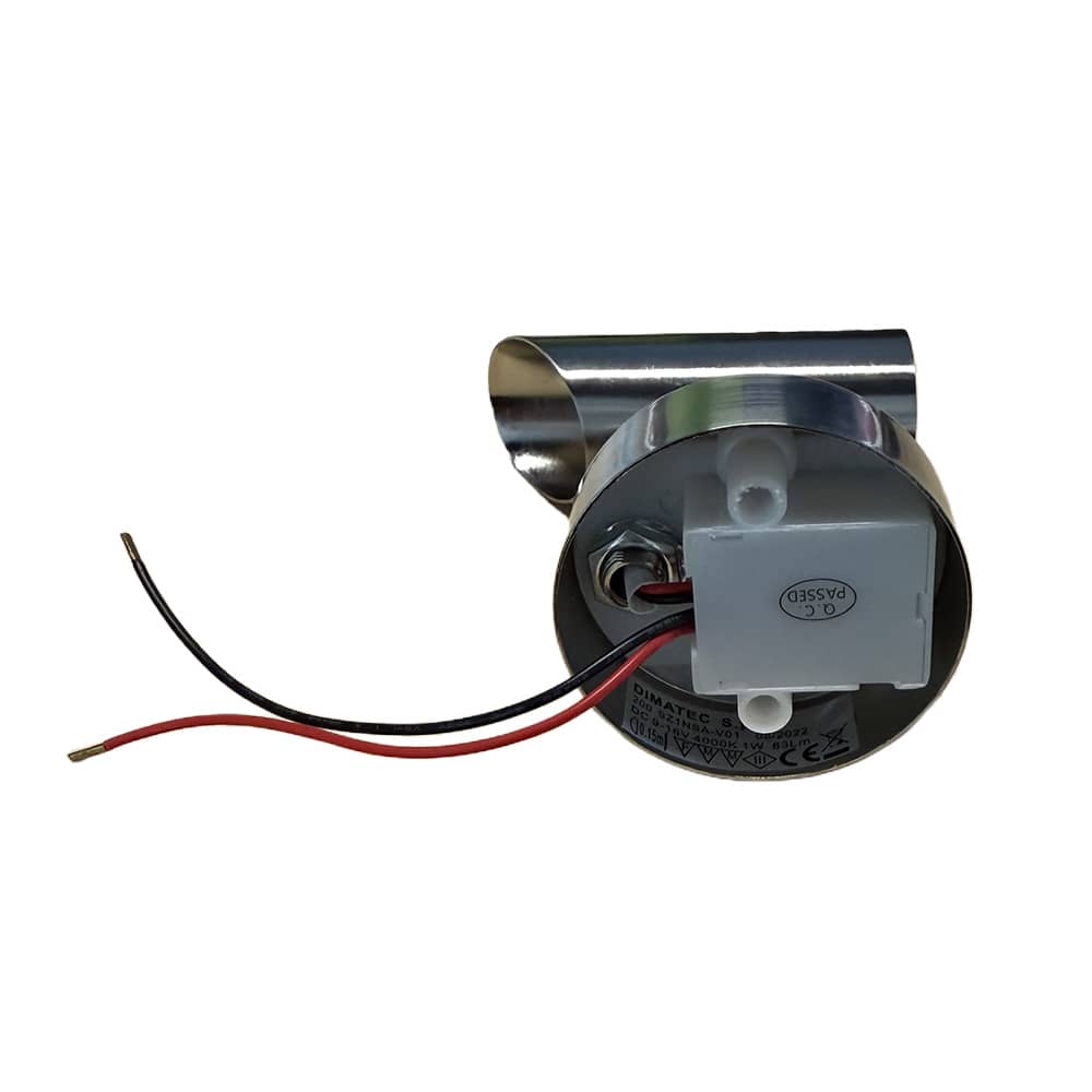 Spot 1 LED 10-15V 1W orientable et tactile