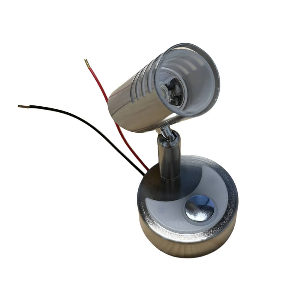 Spot 1 LED 10-15V 1W orientable et tactile