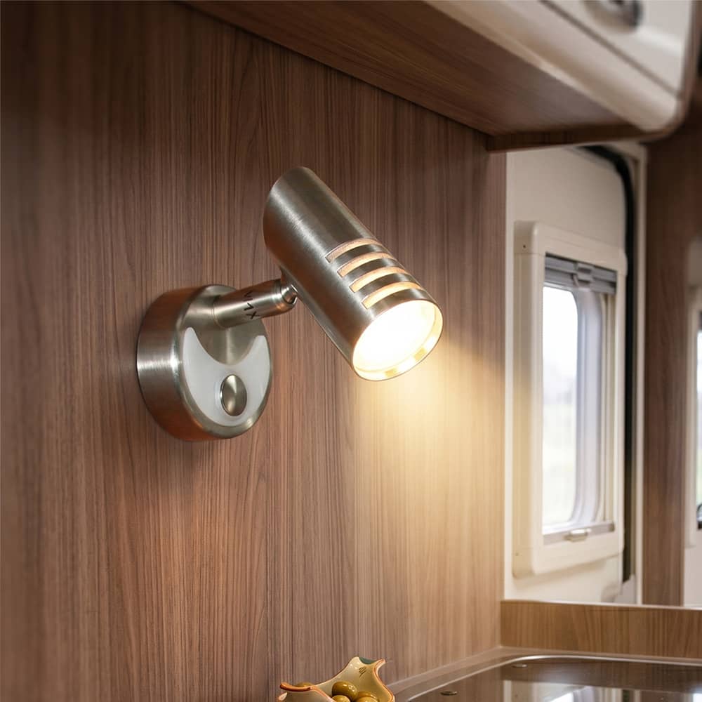 Spot 1 LED 10-15V 1W orientable et tactile