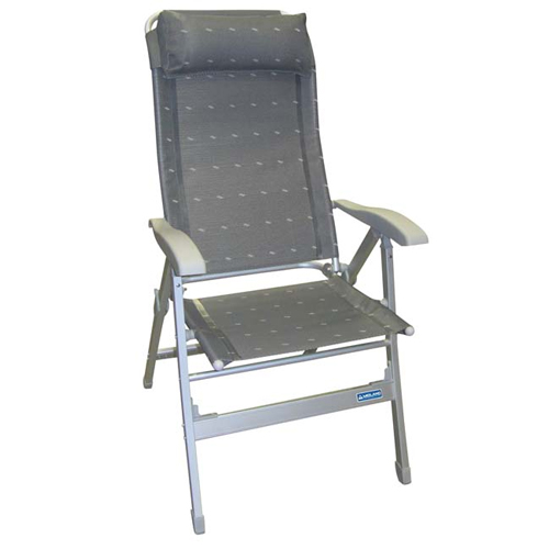 Fauteuil alu Confort Maxi gris Midland