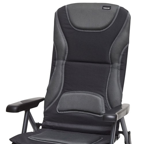 Fauteuil matelass alu VIP Graphite TRIGANO