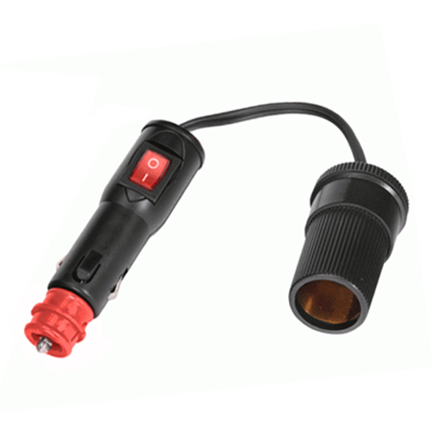 Adaptateur avec interrupteur lumineux 12V 8A