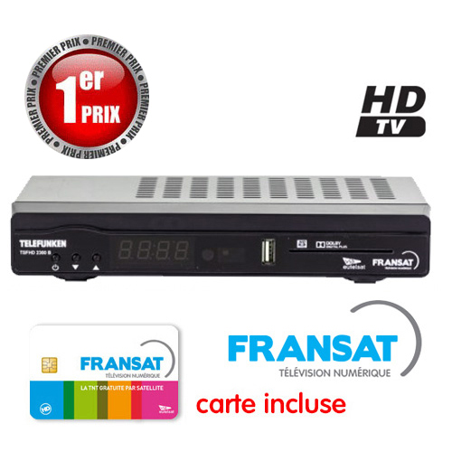 Dmodulateur HD Satellite FRANSAT TELEFUNKEN