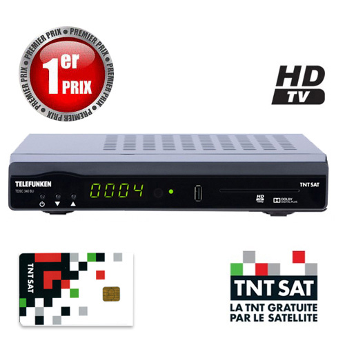 Dmodulateur HD Satellite TNT SAT TELEFUNKEN