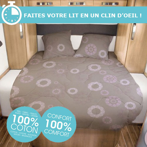 Lit tout fait 80/90X190 MANDALA 