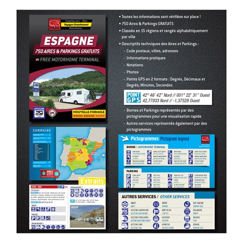 Guide ESPAGNE Aires et Parkings gratuits