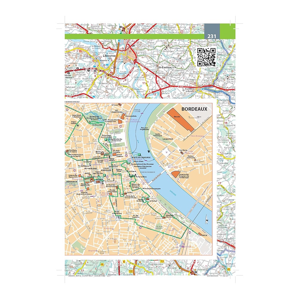Mini Atlas routier et touristique Michelin France 2026