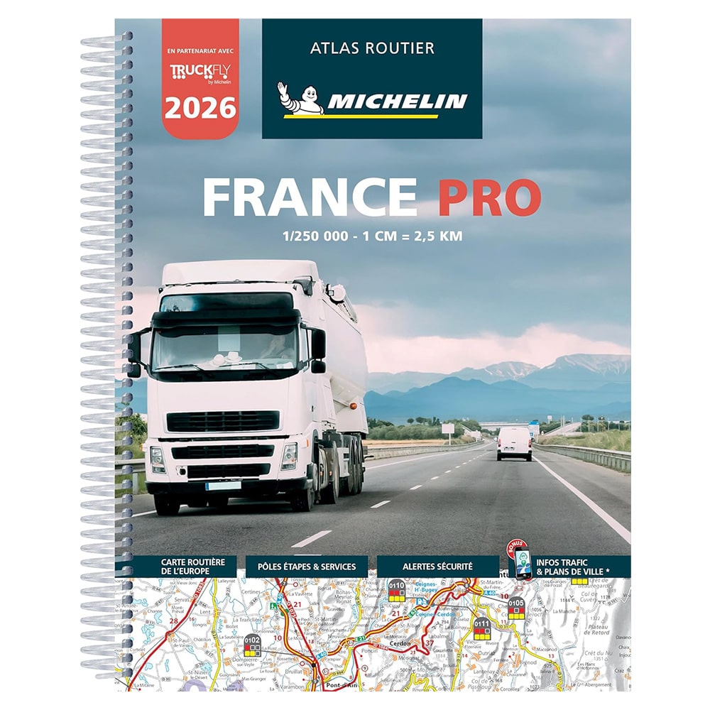 Atlas routier PRO Michelin France 2026
