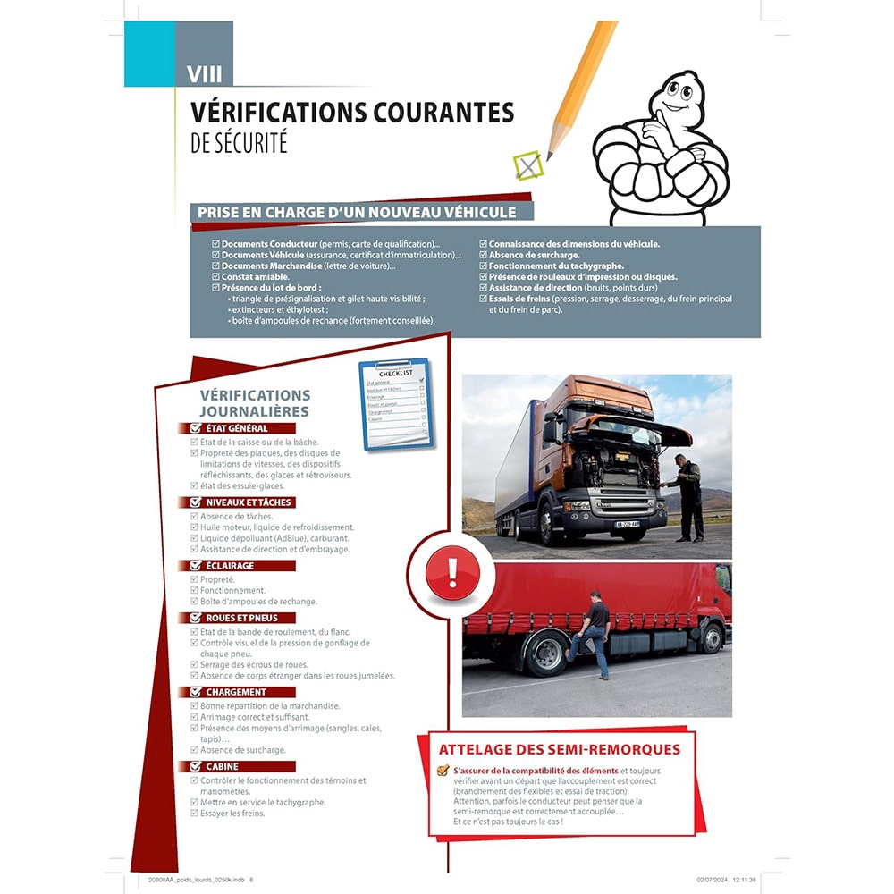 Atlas routier PRO Michelin France 2026