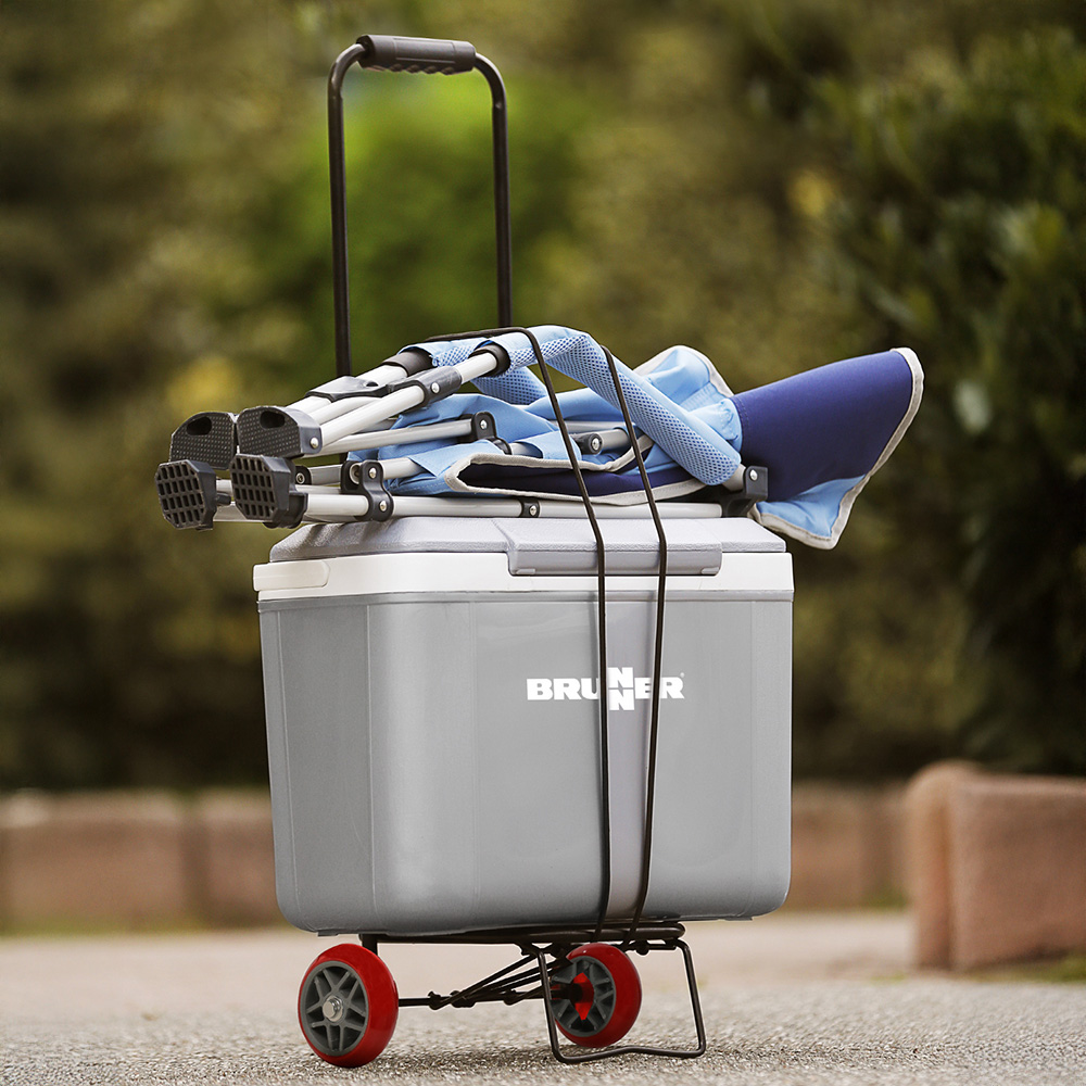 Porte tout pliant PICK UP 30kg  roulettes BRUNNER