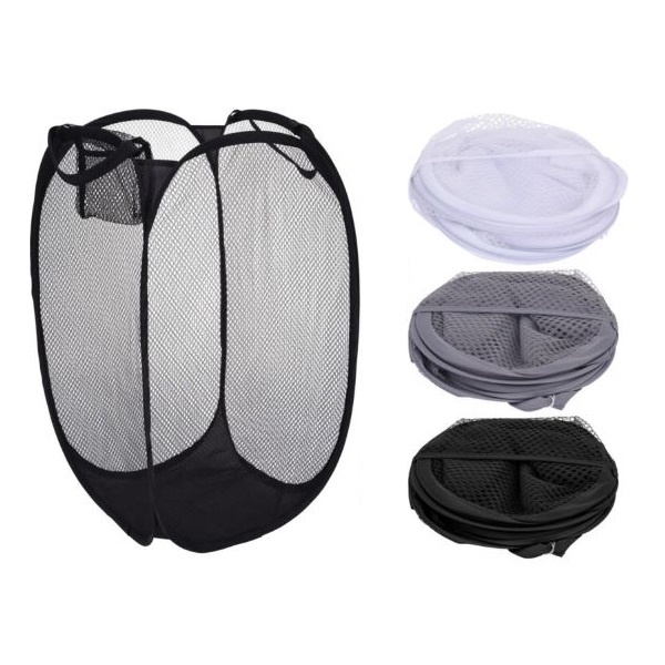 Sac  linge pliable en filet 7L