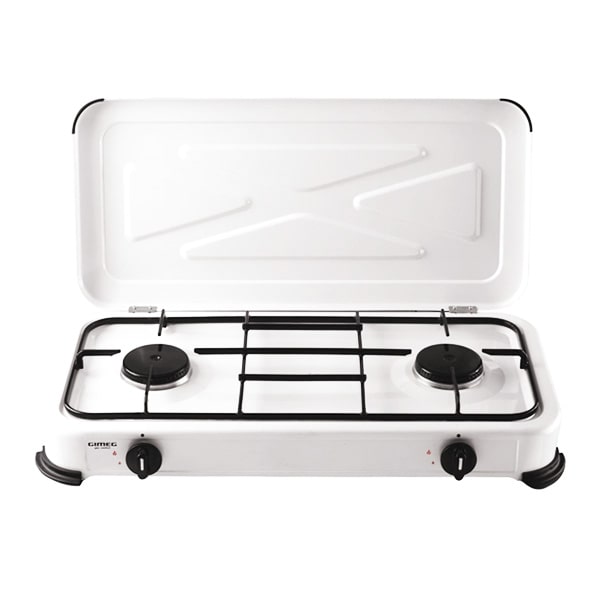 Rchaud gaz 2 feux Blanc