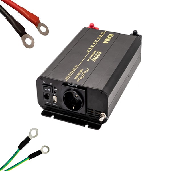 Convertisseur 12V 600W Pur Sinus HABA