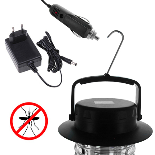 Lanterne Tue insectes UV 12V