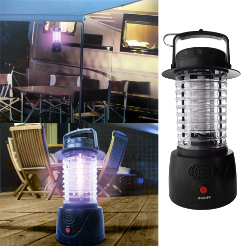 Lanterne Tue insectes UV 12V
