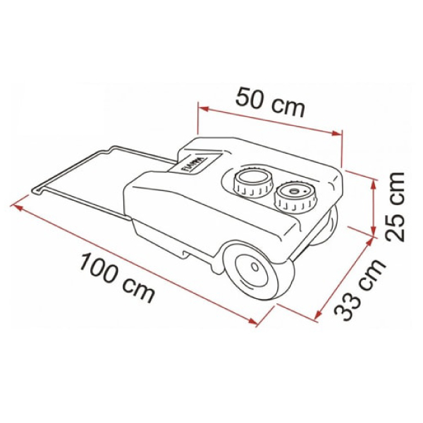 Rservoir ROLL-TANK 23 L FIAMMA