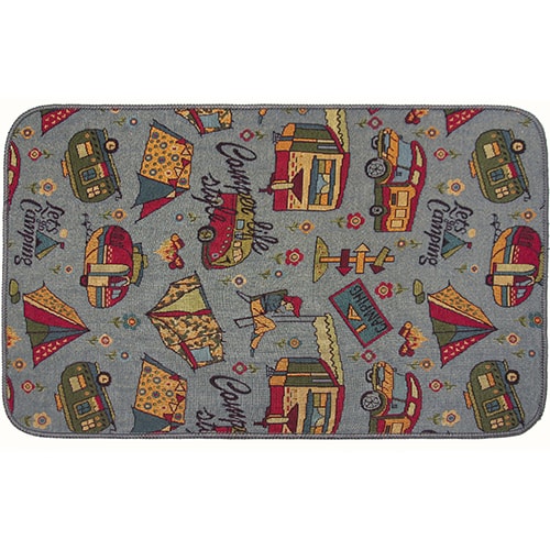 Tapis de passage Camping 140 x 52 cm