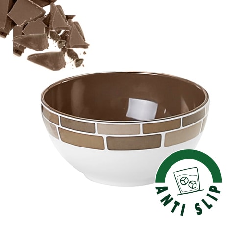 Bol mlamine Chocolat antidrapant