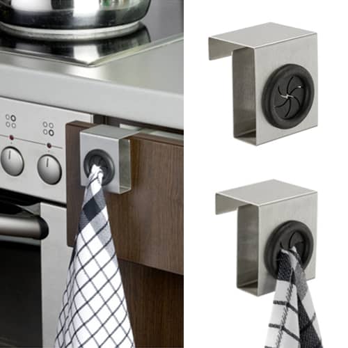 2 Porte Torchon Cuisine, Accroche Torchon, Rail de Suspension en