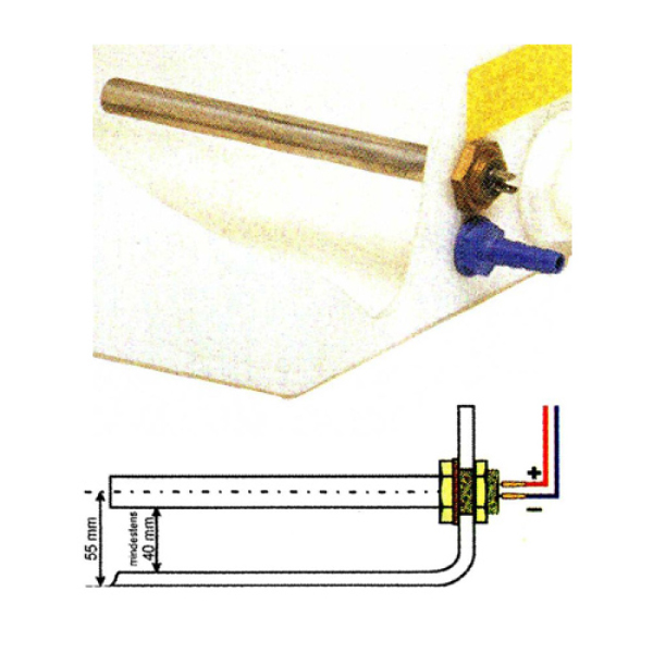 Rsistance antigel pour rservoir 12V 30 W LILIE