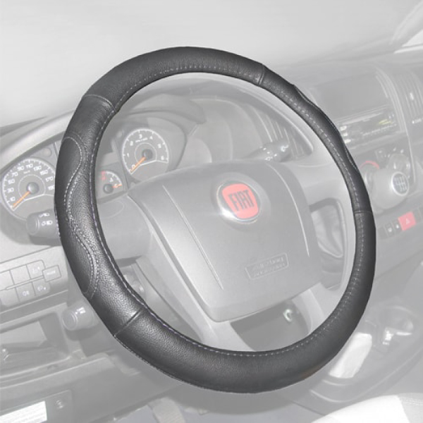 Couvre volant cuir vritable Ducato de 2007  2025 36,5  38 cm