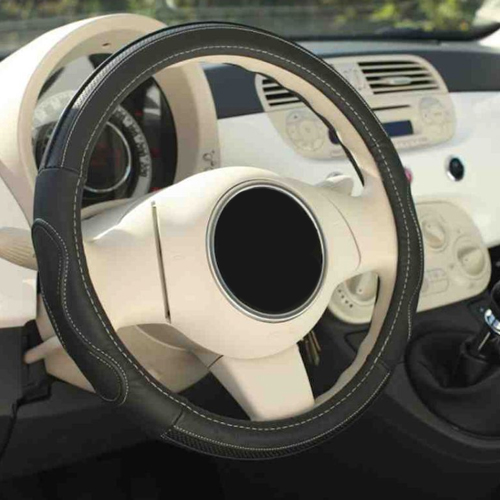 Couvre volant cuir vritable Ducato 2002  2006 41  42cm