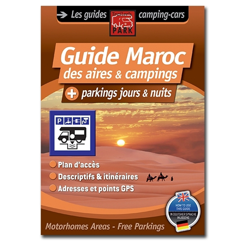 Guide MAROC des Aires et Campings  parkings jours et nuits