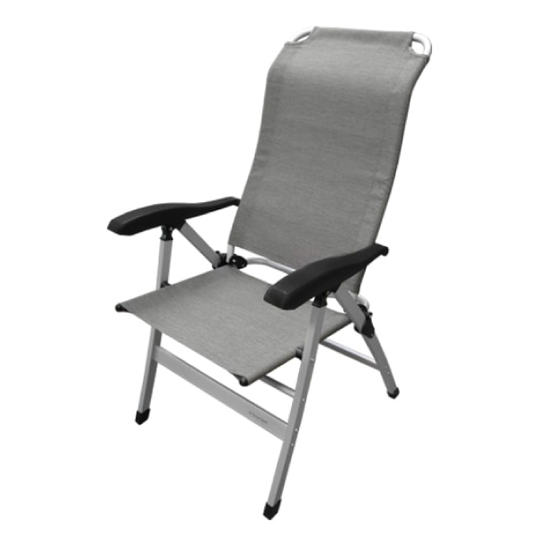 Fauteuil alu Confort haut BAYA SUN Gris