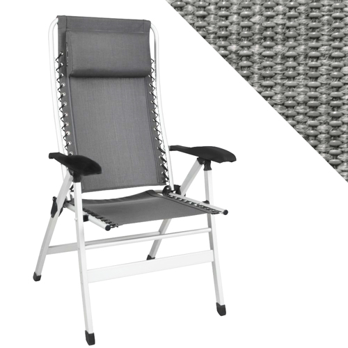 Fauteuil alu Flex PRIMO Gris Bayasun