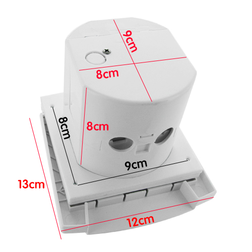 Socle prise P17 mâle encastrable