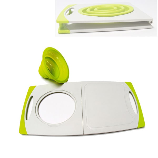avis sur Planche  dcouper avec passoire silicone