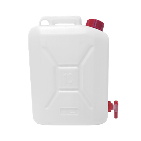 Jerrican 10L alimentaire avec bouchon et robinet