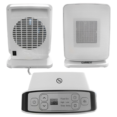 Chauffage 750 1500W Oscillant CARBEST