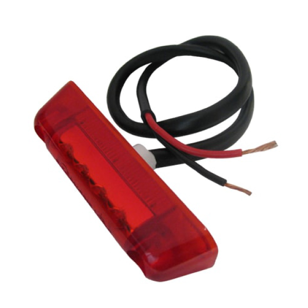Feu de position arrire  led Jokon rouge 65X16x15mm