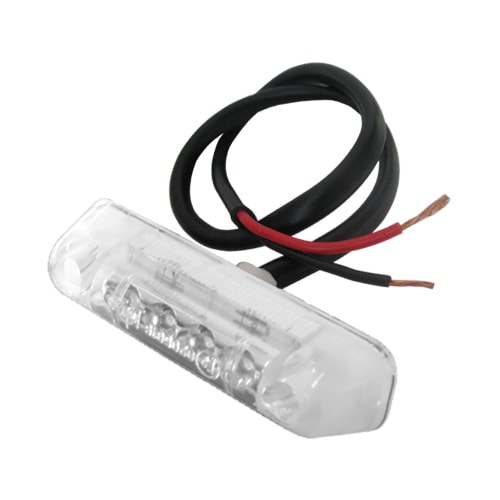 Feu de position avant  led JOKON blanc 65x16x15 mm