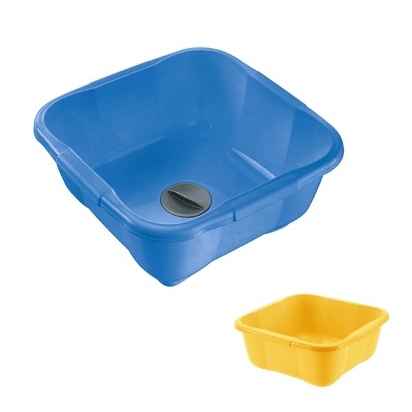 Bassine avec bouchon vacuation 9,6 L 