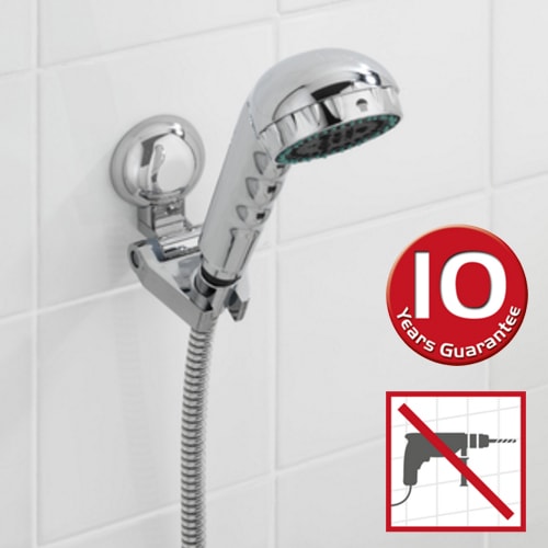 Support de douche sans perçage Colle 3m - Support de pomme de