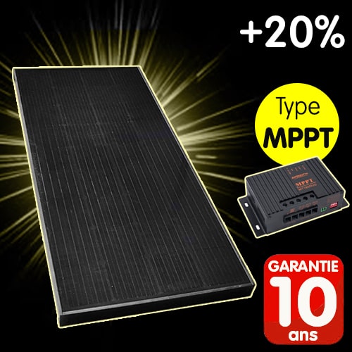 Panneau Solaire All Black ANTARION 160W + MPPT