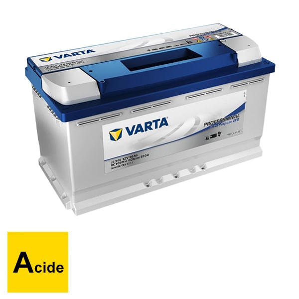 BATTERIE VARTA DUAL PURPOSE EFB LED190 12V 190AH 1050A - Batteries  Camping-Cars, Caravanes Camping-car - BatterySet