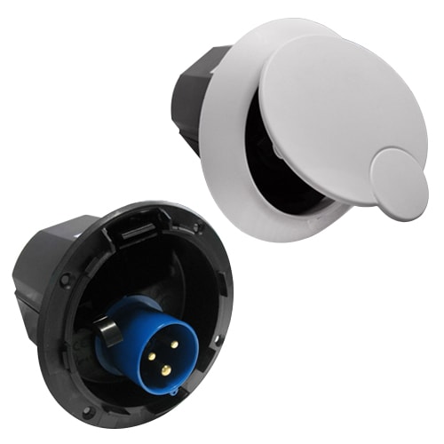 avis sur Socle P17 encastrable 230V Blanc Orus Line FAP