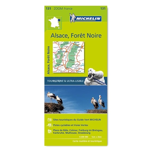 Carte Michelin Alsace Fort Noire 