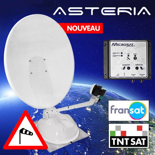 Nouvelle Antenne satellite auto Bi-SAT Microsat ASTERIA 65