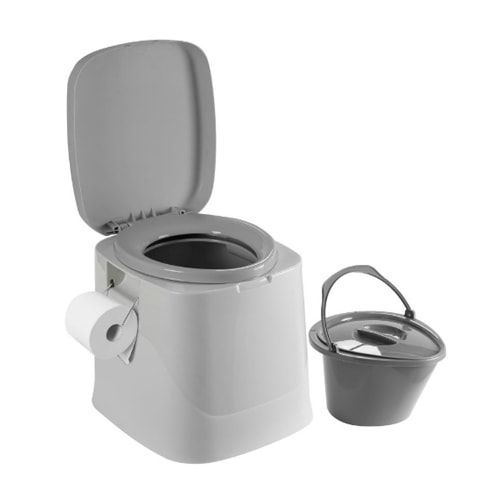 WC portable OPTILOO BRÜNNER avec seau idéal en camping