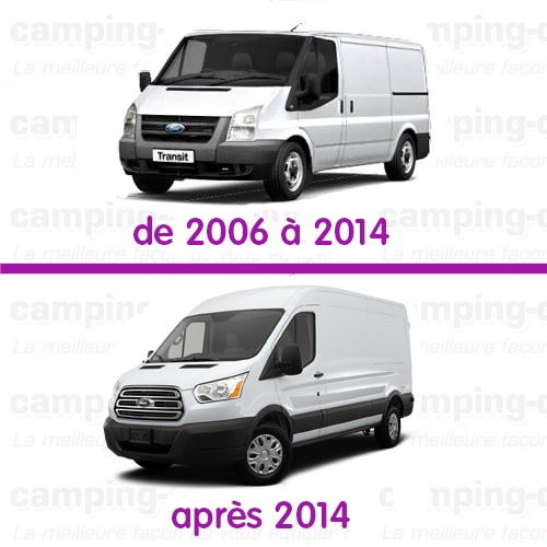 Coques de r�tros Blanches Ford Transit 5 de 2006 � 2013