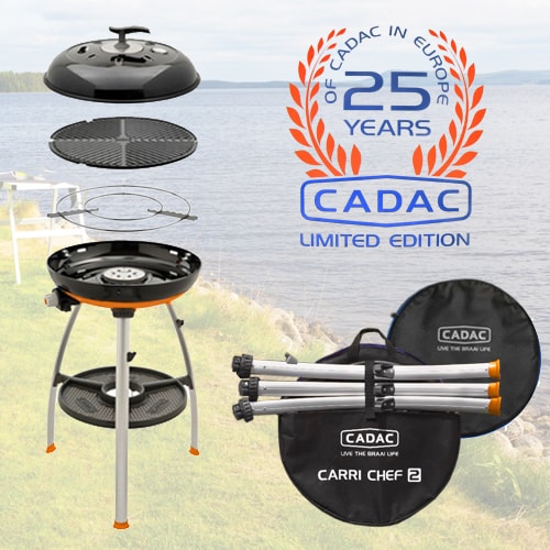 DITION LIMITE Barbecue Cadac Carri Chef 2 Dome