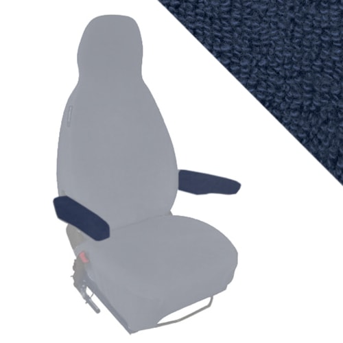 avis sur Housses accoudoirs ponge extensible BLEU NUIT