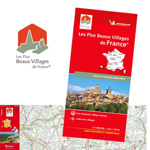 avis sur Carte Michelin des plus Beaux Villages de France